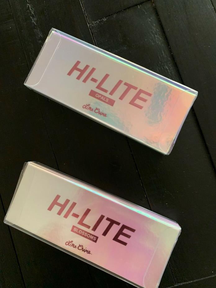 BRAND NEW 2 Lime Crime HI-LITE Opals and Blossoms! Never swatched, 2 for sale!