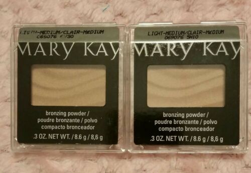 Lot of 2 Mary Kay Light To Medium Bronzing Powder  DISCONTINUED FREE SHIPPING