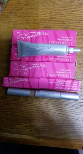 Mary Kay signature .5 oz. concealer lot of 3 and facial highlighting pen .04 oz