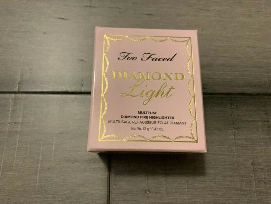Too Faced Diamond Light Multi-Use DIAMOND FIRE Highlighter sealed box!!!