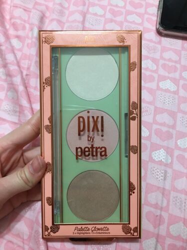 Pixi By Petra Glowette Palette Limited Edition 3 Highlighters