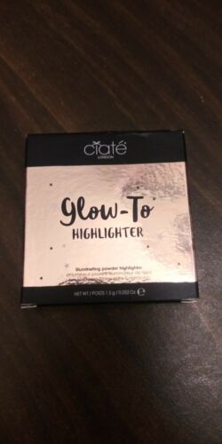 Ciate London Glow-to Highlighter in Moondust travel 1.5 g NEW FREE SHIPPING USA