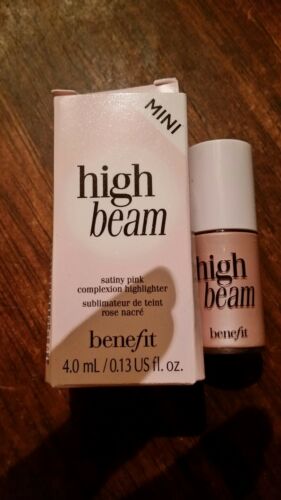 0.13 Fl Oz Benefit Cosmetics Liquid HIGH BEAM Satiny Pink Mini NEW in box
