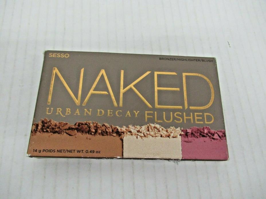 Urban Decay Naked Flushed Palette - Sesso - New Boxed Authentic Full Size