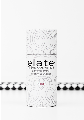Elate Cosmetics Creme Universal Crème Love Pink Organic Vegan Green Beauty NEW