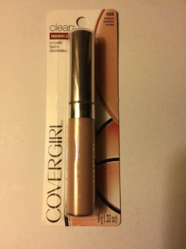 COVERGIRL Invisible Clean Creamy Concealer 155 Medium New In Pack 0.32 oz