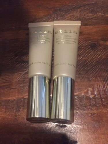 Lot 2 Stila Aqua Glow Serum Concealer, Deep, 0.23 fl. oz. Dark Skin Complexion