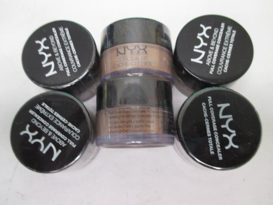 6 NYX FULL COVERAGE CONCEALER #CJ06 GLOW - AA 16627