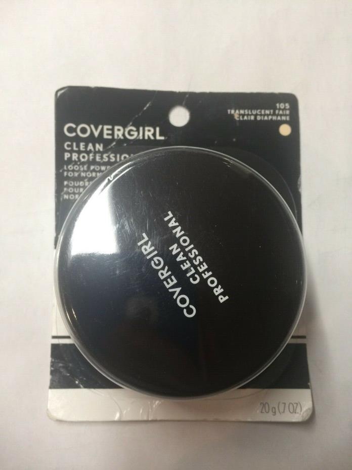 (1) Covergirl Clean Professional Loose Powder, 105 Translucent Fair