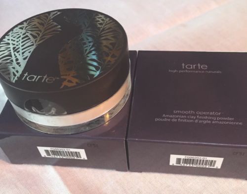Tarte SMOOTH OPERATOR Amazonian Clay Finishing Powder~Loose/8.5g~BNIB~FREE SHIP