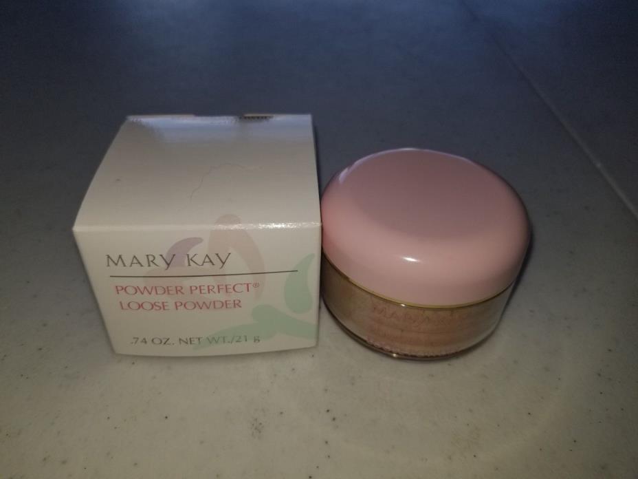 Rare! MARY KAY~ Powder Perfect Loose Powder- BEIGE #6248- .74 oz New In Box!