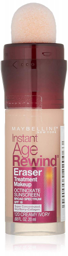 Maybelline Instant Age Rewind Eraser Treatment Makeup, Creamy Ivory, 0.68 fl. oz