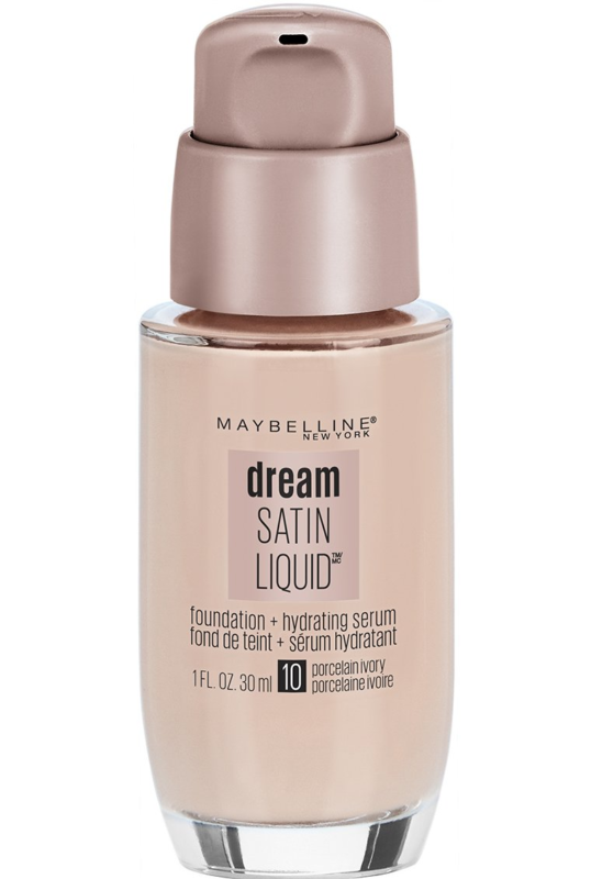 Maybelline Dream Satin Liquid Foundation (Dream Mousse Foundation), Porcelain Iv