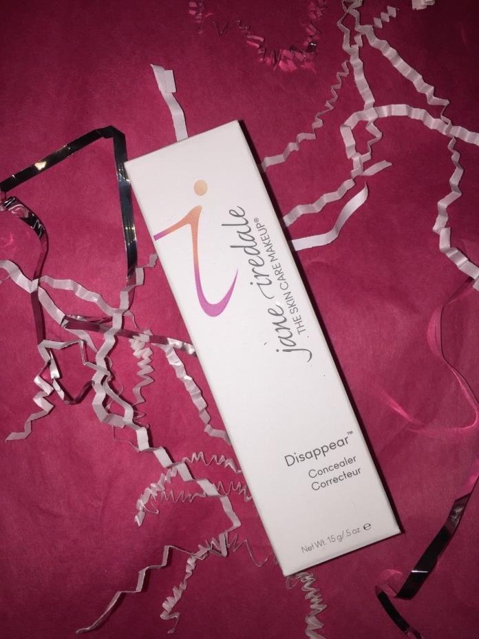 NEW IN BOX Disappear™ Full Coverage Concealer by Jane Iredale .5 oz Antioxidant