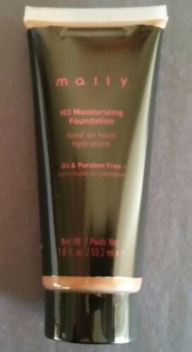 MALLY H3 Moisturizing Foundation Oil & Paraben Free (RICH) 1.8 oz NEW/$40 Retail