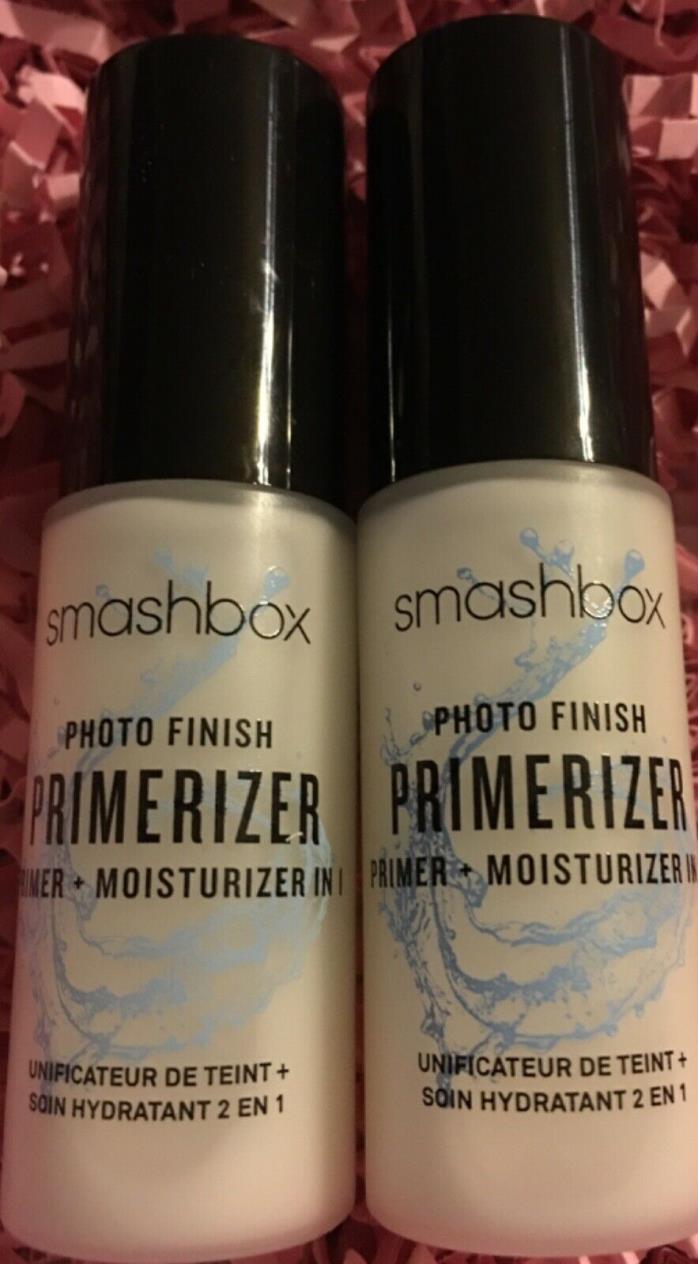 2 X Smashbox Photo Finish Primerizer Primer Moisturizer in 1 ~ 0.50oz/15ml Each