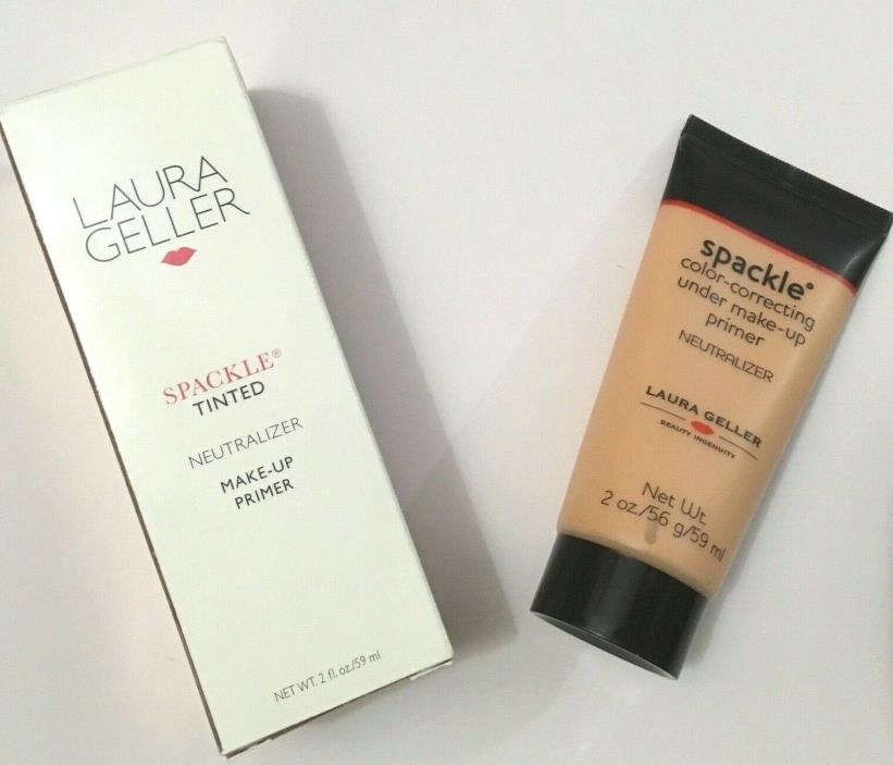 Laura Geller SPACKLE Color Correcting Primer Neutralizer Full Size 2 oz NIB!