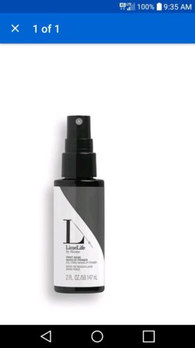 LimeLight/life By Alcone FIRST BASE MAKEUP PRIMER SPRAY 2oz Travel Sized