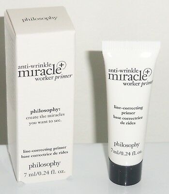 Philosophy Miracle Worker+ Correcting Primer - 0.24oz Trvl-Smple / BRAND NEW BOX