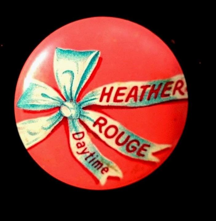 Vintage HEATHER ROUGE DAYTIME Makeup, Never Used, Nice Tin, 6.3 GRAMS