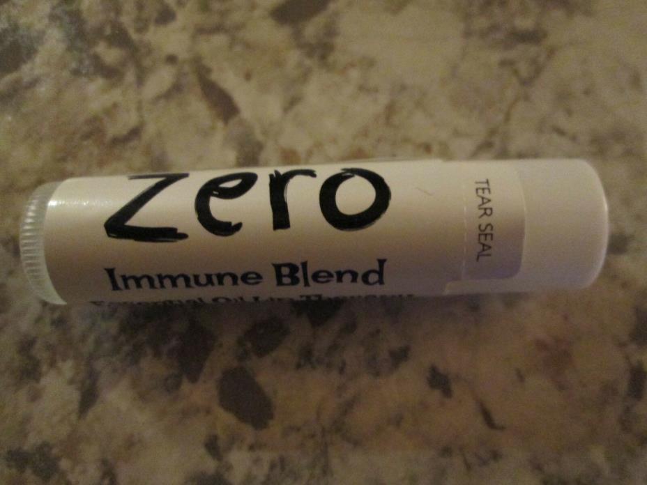ZERO Chap stick, Lip Balm, Immune Blend Essential Oil Therapy