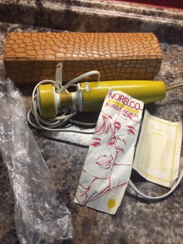 Vintage Norelco Handheld Portable Wand Massager Vibrator Magic Wand