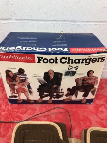 Family Practice Foot Chargers Vibrating Dry Massage System with or w/o Heat