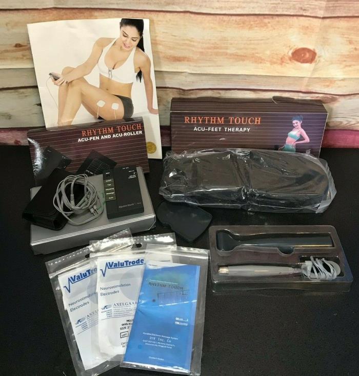 DYM Rhythm Touch 2-Way Electronic Portable Massage kit w/ Lots of Accessories
