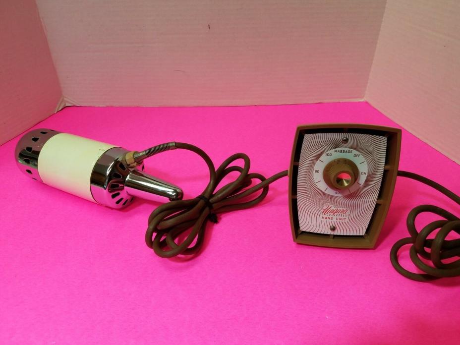 Vintage Niagara Massage Therapy Hand Held Vibrating Cycloid Unit Model 11 Video