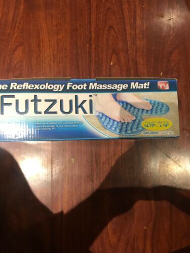 Futzuki Reflexology Foot Massage Mat in Blue New In Box