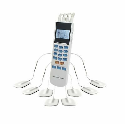 FDA cleared OTC HealthmateForever YK15AB TENS unit with 4 outputs apply 8 pads