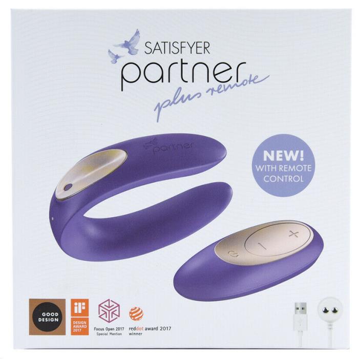 Satisfyer Partner Plus Waterproof, USB Rechargeable, remote control, Upgraded