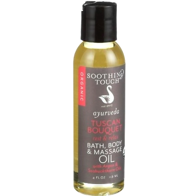 Bath and Body Works Massage Oil Tuscan Bouquet, 4oz Soothing Touch Massage Oil