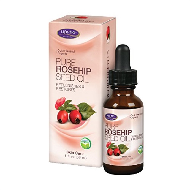 Life-Flo Pure Rosehip Seed Oil | Certified Organic & Cold Pressed | Authentic R