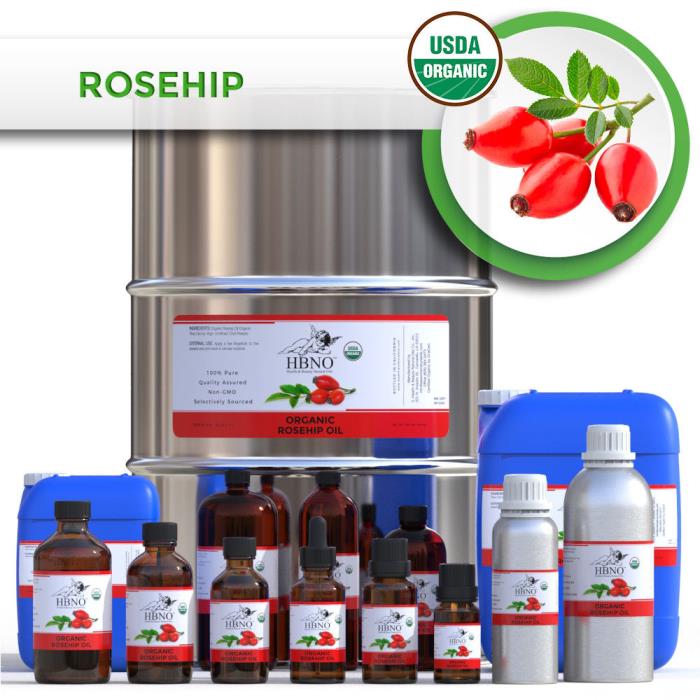 Organic Rosehip Oil 8 lbs