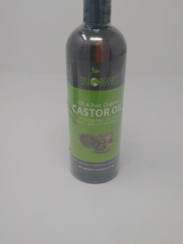 Sky Organics 16 Oz Cold-Pressed rganic Castor Oil