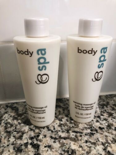 Beauticontrol Spa Body Warming Massage Oil Lot of 2