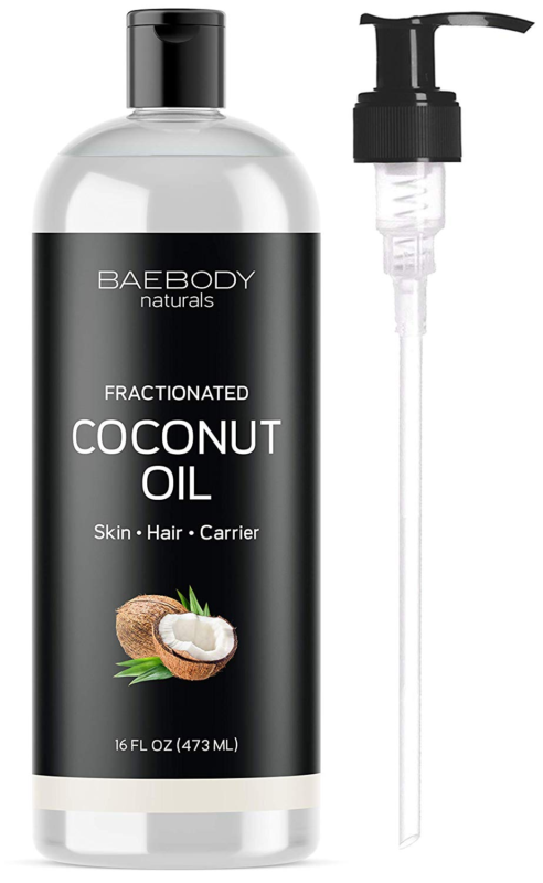 Fractionated Coconut Oil from Baebody Naturals- Moisturizing and Softening Carri