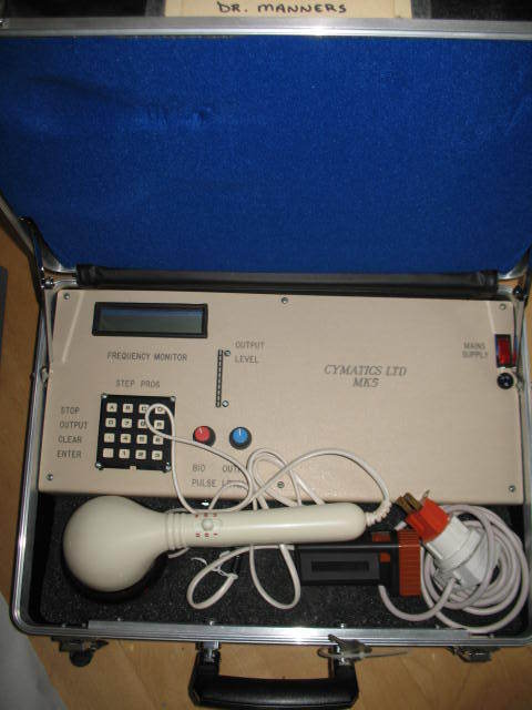 Cymatic Therapy Machine MK5 in Case -Dr Manners -1994/