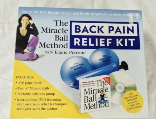 The Miracle Ball Method Back Pain Relief Kit With Elaine Petrone- Stress Body