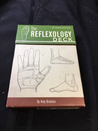 The Reflexology Deck 50 Healing Technique Cards By Katy Dreyfuss
