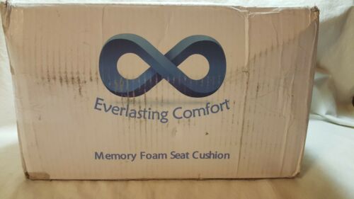 Everlasting Comfort Seat Cushion - Relieve Back, Sciatica, Coccyx and...