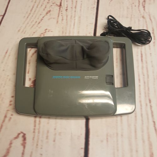 Sharper Image Acuvibe Massage 7006 Shiasu Kneading Neck Back Shoulders 120v 20W