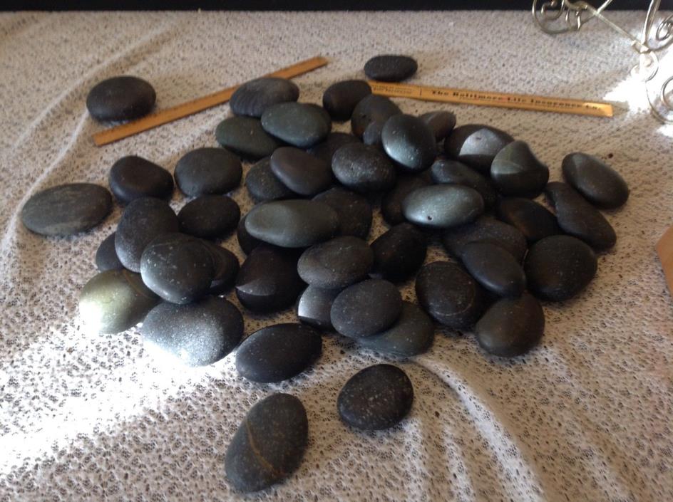 50 Hot Stone Massage Rocks Spa Sets  3