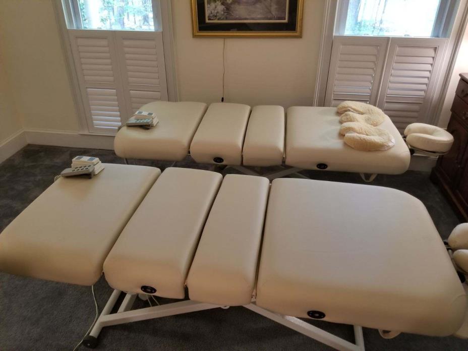 2x Power Electric Massage Esthetician table PACKAGE dual motor, 7 position