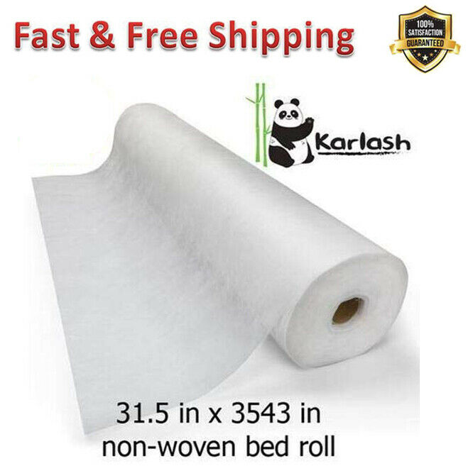 Disposable Non Woven Bed Sheet Roll Massage Table Paper Roll 30 gms Thick New