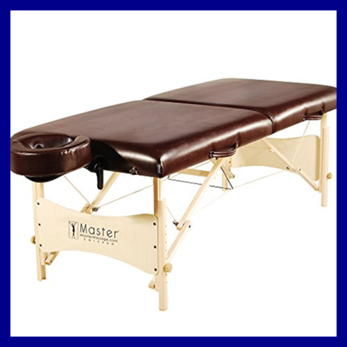 Master Massage Balboa LX Portable Table Package CHOCOLATE Luster 30 Inch