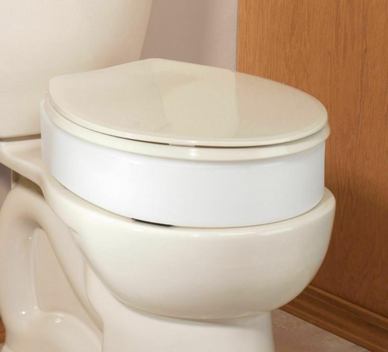 Toilet Seat Riser Standard for Standard Size Bowl 31/2