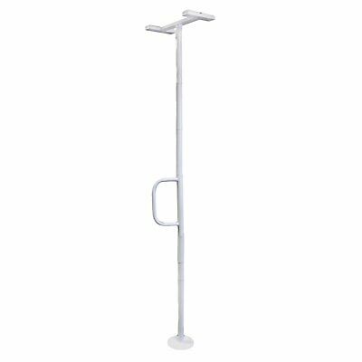 Able Life Universal Floor to Ceiling Grab Bar - Tension Mounted Elderly Transf..
