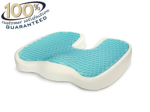 Seat Cushion Gel Pillow Cooling for Sciatica Prostate Tailbone Hemorrhoid Chair